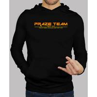 pull prazeteam since 2013 orange yellow on black