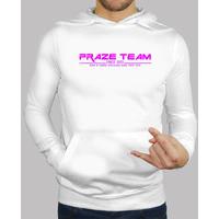 pull prazeteam since 2013 pink / purple on white