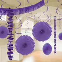 Purple Room Decorating Kit