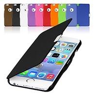 PU Leather Magnetic Flip Hard Case Cover for iPhone 6 (Assorted Colors)