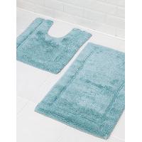 pure egyptian cotton bath pedestal mats