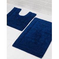 Pure Egyptian Cotton Bath & Pedestal Mats