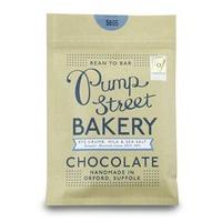 Pump Street Bakery, Rye Crumb & Sea Salt 60% Milk chocolate bar