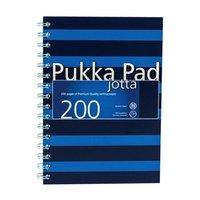 pukka pad a5 navy jotta notepad blue