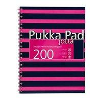Pukka Pad (A4) Navy Jotta Notepad (Pink)