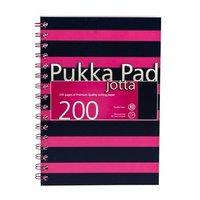 Pukka Pad (A5) Navy Jotta Notepad (Pink)