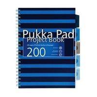 Pukka Pad (A4) Navy Project Book (Blue)