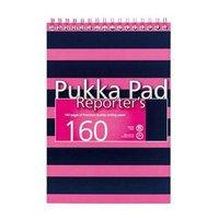 Pukka Pad (205 x 140mm) Navy Reporters Pad (Pink)