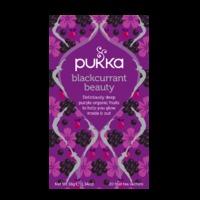 Pukka Organic Blackcurrant Beauty Fruit Tea 36g, Black