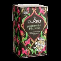 Pukka Peppermint & Licorice Tea 20 Tea Bags - 20   Tea Bags, Peppermint