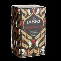 pukka fairtrade original chai 20 tea bags 20 tea bags green