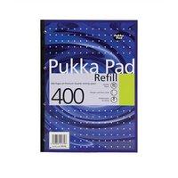 Pukka Pad A4 Refill Pad 400 Sheet Blue REF400