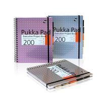 pukka metallic a4 project book 6970 met