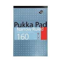 Pukka Pads (A4) Metallic Refill Pad Headbound Punched Feint Ruled 6mm Margin 160 pages