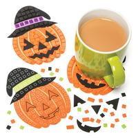 Pumpkin Mosaic Coaster Kits (Pack of 6)