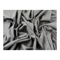 Pure Wool & Lycra Stretch Suiting Dress Fabric Grey