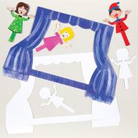 puppet theatre kits pack of 6
