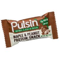 pulsin maple peanut protein bar 50g