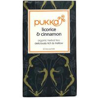 pukka organic licorice and cinnamon tea 20 bags