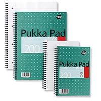 pukka pad a4 wirebound notebook 200 pages 3 pack