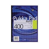 Pukka Pad A4 Refill Pad 400 Sheet Pack of 5 REF400
