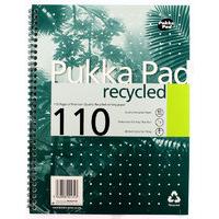 Pukka Quality Recycled A4 Pad 80gsm 100p - 3 Pack