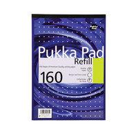 pukka pads ref801 a4 refill pad 160 pages 6 pack
