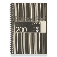 Pukka A5 Jotta Poly Cover Black Stripy - 3 Pack