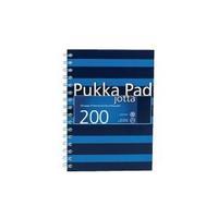 Pukka Pad Jotta A5 Notebook Feint Ruled With Margin 200 Pages NavyBlue
