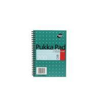 Pukka Jotta A5 Notebook Wirebound 5mm Square 200 Pages Pack of 3