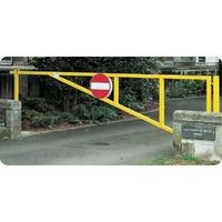 Puma Manual Swing Barrier Gates Hold Open Post