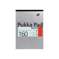 Pukka Refill A4 Pad Headbound Feint Ruled With Margin 4 Hole Punched