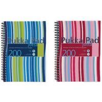 Pukka Jotta Wirebound A5 Notebook Polypropylene Feint Ruled 200 Pages