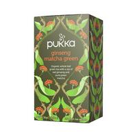Pukka Ginseng Matcha Green Tea, 20Bags