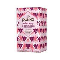 Pukka Elderberry and Echinacea Tea Pack of 20 P5047