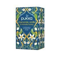 Pukka Chamomile, Vanilla and Manuka Tea Pack of 20 P5032