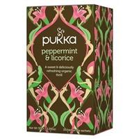 Pukka Peppermint &amp; Licorice Tea 20 Teabags