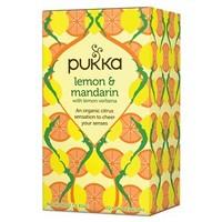Pukka Lemon &amp; Mandarin Tea 20 Teabags