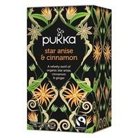 Pukka Star Anise &amp; Cinnamon Tea 20 Teabags