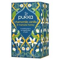 Pukka Chamomile, Vanilla &amp; Manuka Honey Tea 20 Teabags