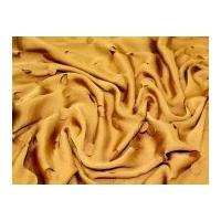 Punched Slinky Satin Dress Fabric Copper