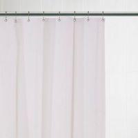 purely white waffle shower curtain l18 m