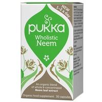 pukka wholistic neem 30 caps