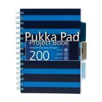 Pukka Pad (A5) Navy Project Book (Blue)