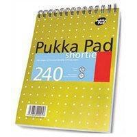 pukka pad shortie metallic a5 writing pad 80gsm sm024