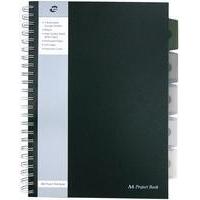 Pukka Pad A4 Project Book 250 Leaves Black
