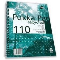 Pukka Pad Quality Recycled A4 Pad 80gsm 100 Pages RCA4100