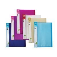 pukka pads a4 display book durable polypropylene 40 pockets assorted p ...