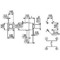 Pushbutton 12 Vdc 0.05 A 1 x Off/(On) APEM PHAP3301D / PHAP3301D momentary 1 pc(s)