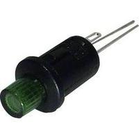 Pushbutton switch 250 Vac 0.5 A 1 x Off/On SCI R13-529BL GREEN LED latch 1 pc(s)